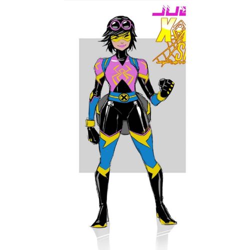 Cause the cosplayers were asking for it. Here&rsquo;s my design for Jubilee from my X-Men Spider
