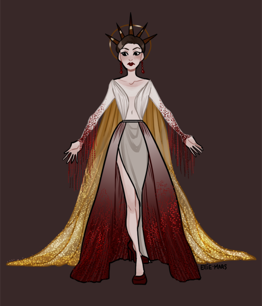 ellie-mars:  “metsonas” are trending on twitter rn and it is so up my alley I could cry.  mine is the Cherubim receiving their blood sacrifice.  an exceptional excuse to sew 10,000 Swarovski crystals onto a gown.