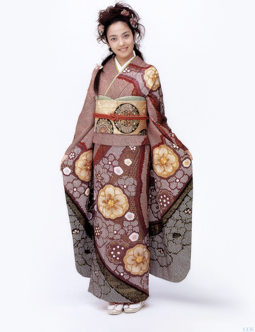 Contemporary furisode