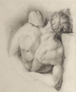 a-little-bit-pre-raphaelite:  Male Nude,