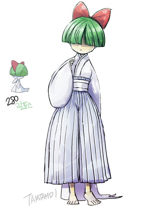 tamtamdi:    Pokemon Gijinka280.  Ralts  281.  Kirlia  282.  Gardevoir  