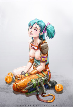 superheroes-or-whatever:    Bulma by anotherartistmore