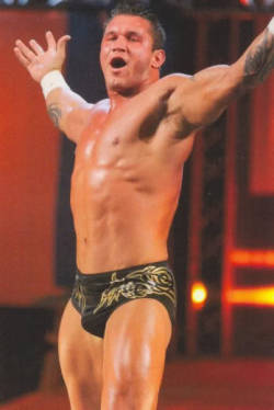 Young Orton! Always bulging and loves to show it off!