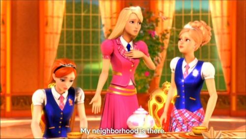 strongcat: fandoms-funnies-etc: Barbie Princess Charm School (2011) hits the kids with a lesson on G