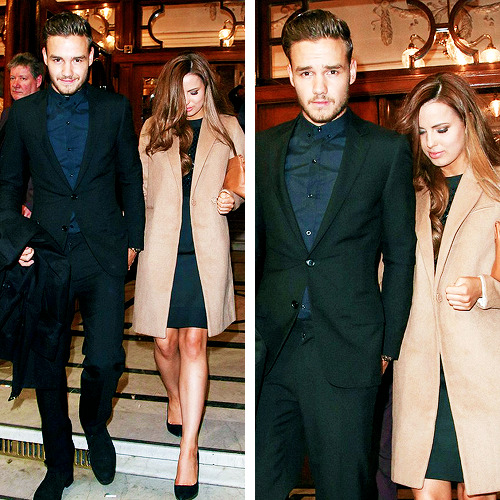 harrystylesd-deactivated2014070:  “A suited and booted Liam Payne takes girlfriend