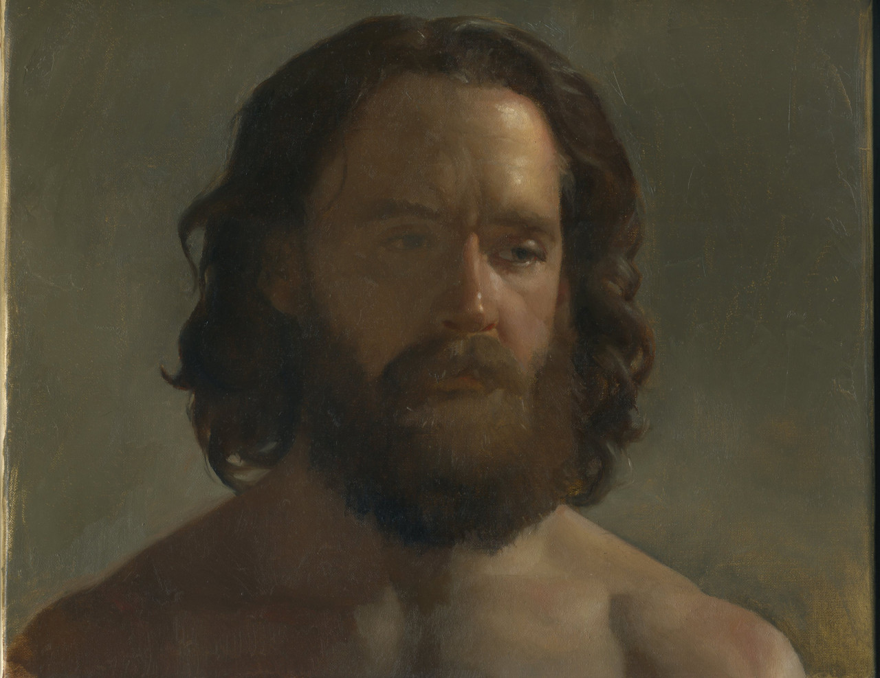   John, oil on linen, de Grégory Mortenson