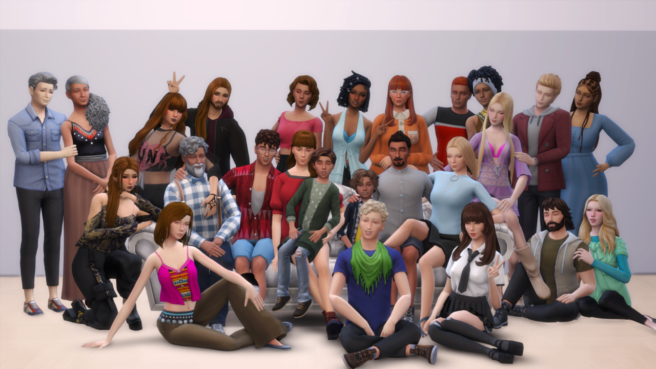TS4 Poses — The sims 4/ NEW FAMILY POSES FOR GALLERY/ If...