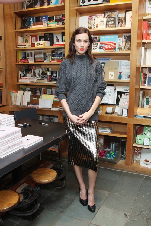 Alexa Chung at a signing of her book “It” in... - Alexa Chung Inspiration