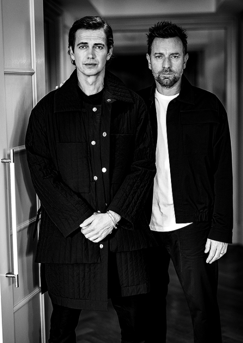 ewan-mcgregor: EWAN MCGREGOR &amp; HAYDEN CHRISTENSEN by Misan Harriman // London, UK // May 12,