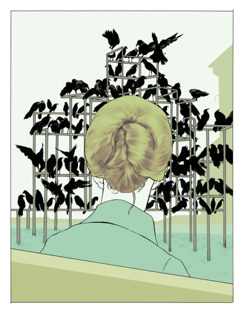 fer1972:  Tomer Hanuka  1. The Birds 2. The Raven