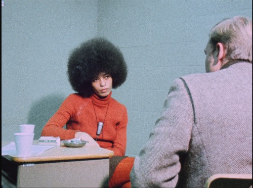 theorderovdeath:Angela Davis as interviewed in the explosive documentary “The Black Power Mixt