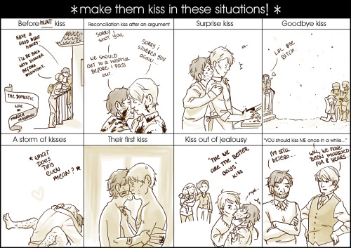 sweetsodasparkles:  The chart is from here: http://tobisempai.deviantart.com/art/Make-them-kiss-meme-194003351 