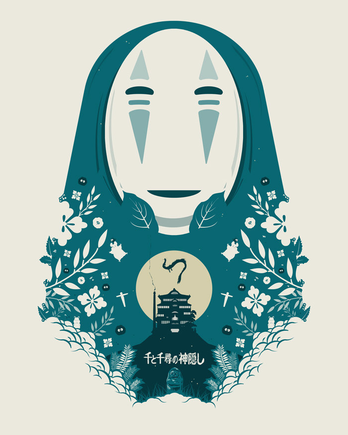 kev-n:  zero—orchestra:  pixalry:  Papercut Style Ghibli Posters - by Michael
