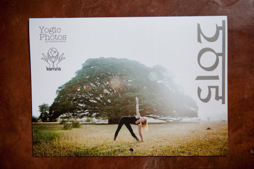 Get copies of the 2015 Yogic Photos Calendar shipped internationally.   All proceeds from the calend