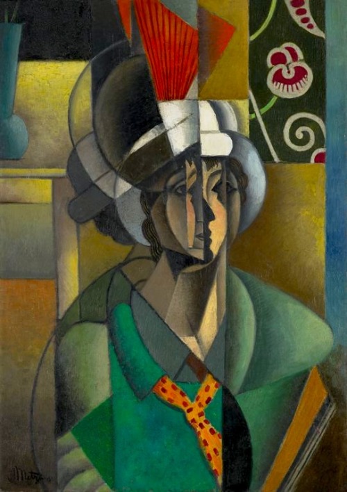 herzogtum-sachsen-weissenfels: Jean Metzinger (French, 1883-1956), La Femme à l’&E