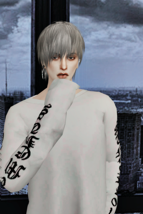 the77sim3:sakuraijun-sims:Hair96M | @maygamestudio Accessories | @the77sim3  【x】Top&Bottom | @si