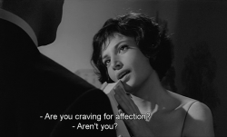 heavenhillgirl:La notte (1962), Michelangelo Antonioni