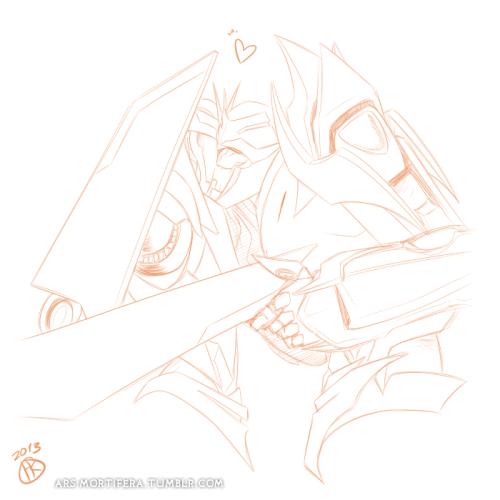 ars-mortifera:  Gimme kisses 
