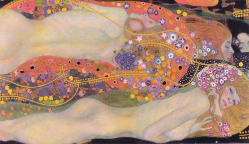 Water Serpents II By Gustav Klimt (1907)