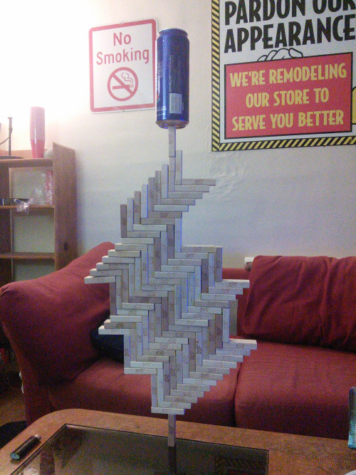 wheres-wentz: seventh-lion: hanari-san: stunningpicture: To the person who posted the Jenga tower ea