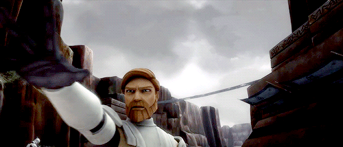 imwhe:Obi-Wan using the Force in The Clone Wars