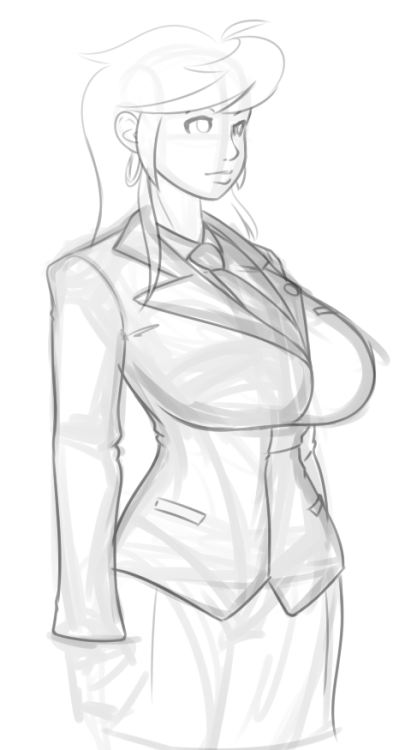 reisartjunk:trying to do the ace attorney style. ;9