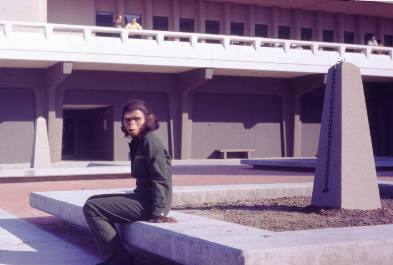 Filming the Conquest of the Planet of the ApesUniversity of California, Irvine, 1972