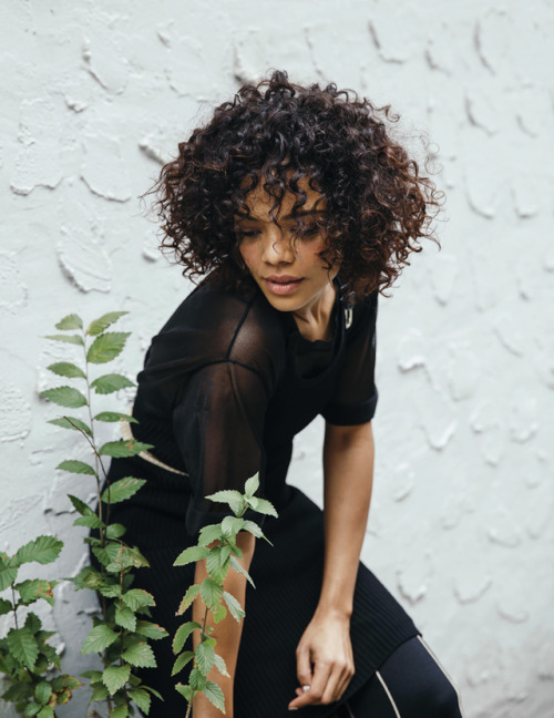 fallenvictory:Tessa Thompson photographed by Tawni Bannister for The Hollywood Reporter