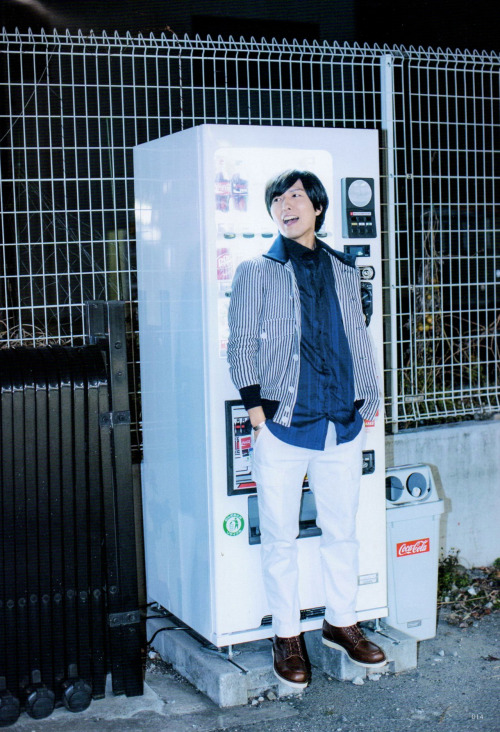 seiyuu:Kamiya Hiroshi in Voice Newtype No. 59 Please do not reupload / repost my scans anywhere