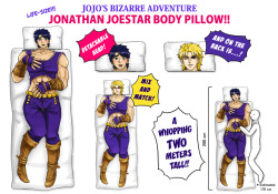 mayoday:  Jojo Body Pillow Ideas Alternate for Diego (spoilers for SBR) 