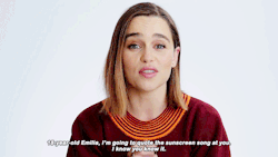 snowwhite1116:  robbstark:Emilia Clarke talks body positivity to her 18-year-old self Anyone who says they haven’t struggled with body image issues, is fooling themselves. I love Emilia for talking about it! 💖