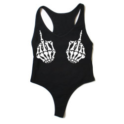 veraeyecandy:  Boney Fingers Leotard 