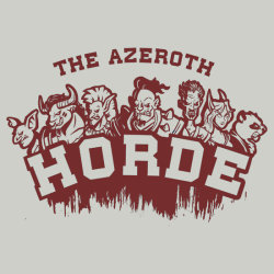 nerdsandgamersftw:  Team Horde &amp; Team Alliance By Sponzar