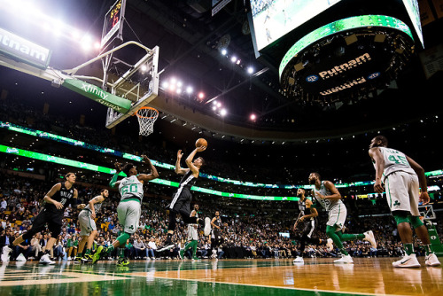 Photo recap from the game between the Boston Celtics and the Brooklyn Nets at TD Garden on April 11,