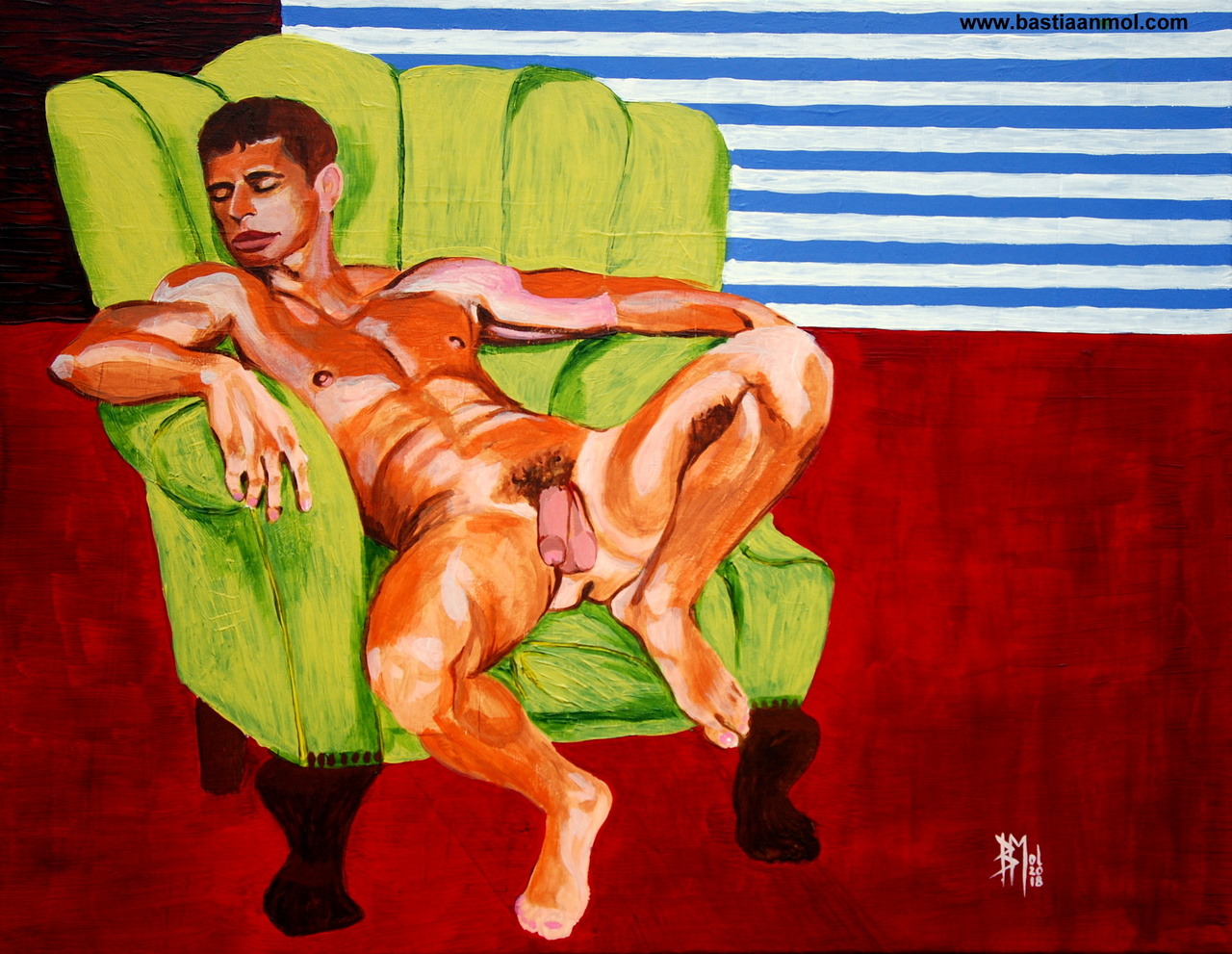 bastiaan-mol:Title: The Armchair ,by artist Bastiaan Mol ,Netherlands . @  www.bastiaanmol-art.com 