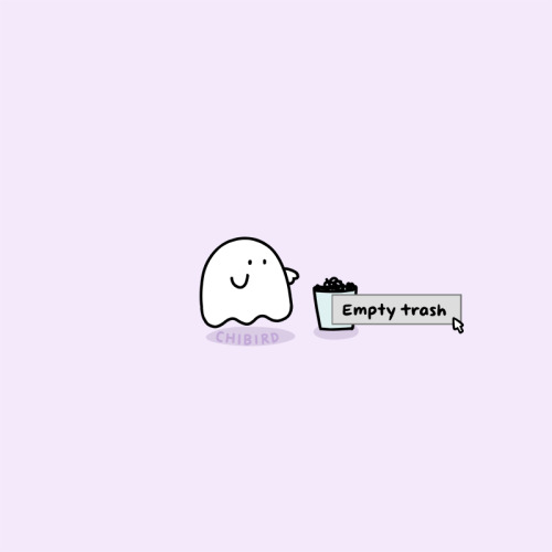 chibird: This ghost friend is here to hopefully ease some of your worries. It can’t totally remove t