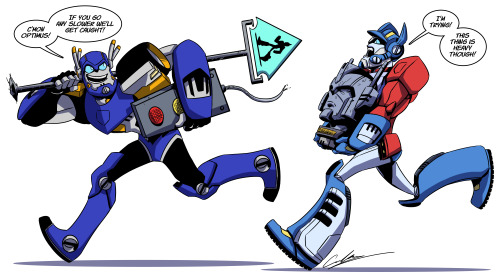 rinpin:So in the academy, Optimus and Sentinel were a couple of delinquents. Getting a little too ov