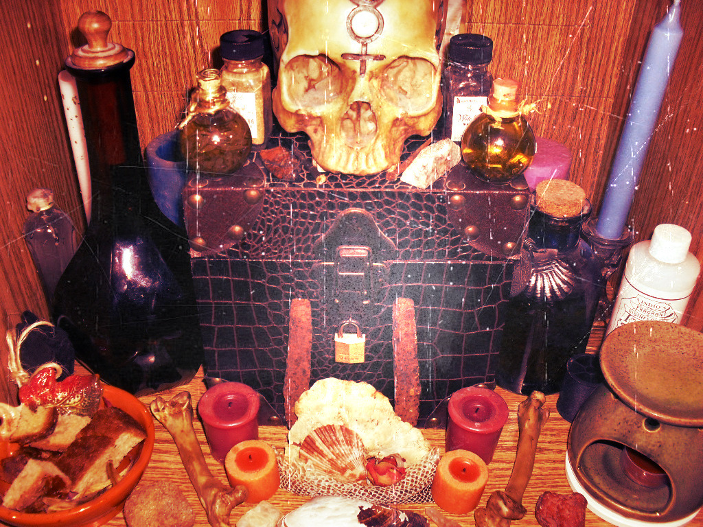 oathless-vow:  So, I decided to post some pictures of my altars in honor of the bounty