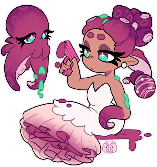 Octoling designed by Jirachibaby for Samethstarr