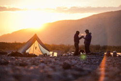 patagonia:  First cuppa’ the day. Just