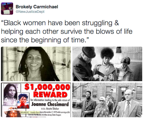 actjustly:  Day 33 of #BlackHistoryYouDidntLearnInSchool - Assata ShakurMy twitterThe new #BlackHist