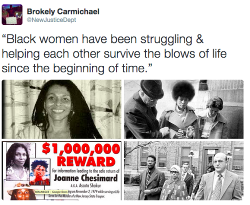 actjustly:Day 33 of #BlackHistoryYouDidntLearnInSchool - Assata ShakurMy twitterThe new #BlackHist