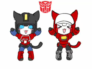 deathcomes4u:  love-bobothecat:youtube by jinosan  *squeak, SQUEAK, squeak*NYA!