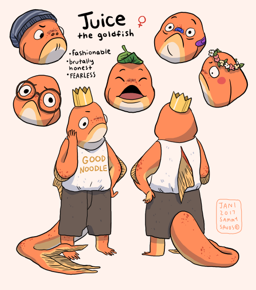 some fishy character designs! 