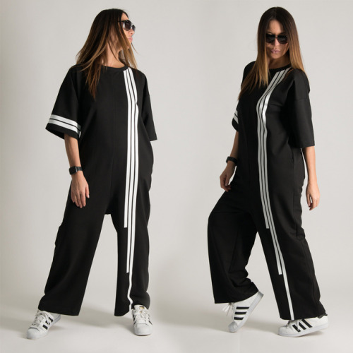 Summer jumpsuit, Plus Size Jumpsuit, Wedding jumpsuit, Overalls, Black Jumpsuit, Black Women Jumpsui