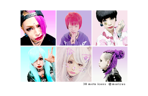 Hello everybody! I just updated my icons page with 30 new meto (mejibray) icons｡･:*:･ﾟ★,｡･:*:･ﾟ☆　 in