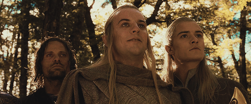 l0thl0rien: areddhels:  Today in Middle-Earth: The Company arrives at Caras Galadon in the evening (