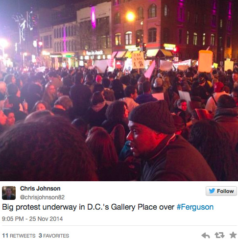 XXX micdotcom:  Striking photos show the protests photo