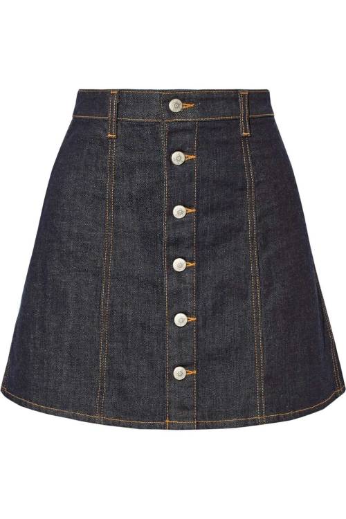 hipster-miniskirts: Kety denim mini skirtSearch for more Skirts by Alexa Chung For AG Jeans on Wante