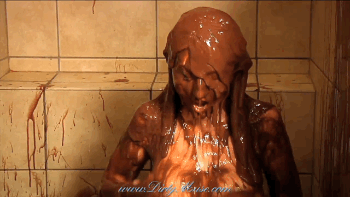 wamfan18: Ms. Goodbar with Kendra James One of my favorite scenes, Kendra looks amazing while getting so messy 